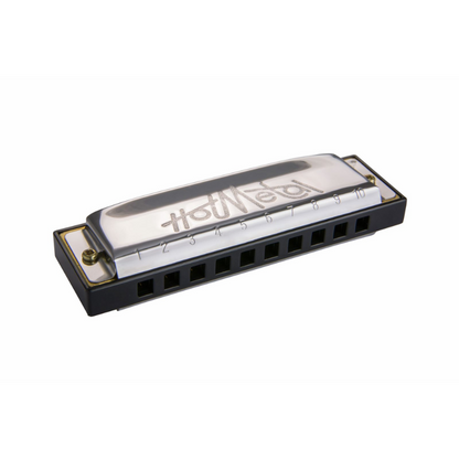 Hohner Hot Metal F-Major Harmonica