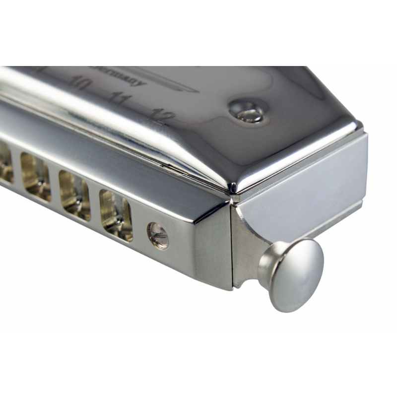 Hohner Silver Concerto Harmonica — view 3