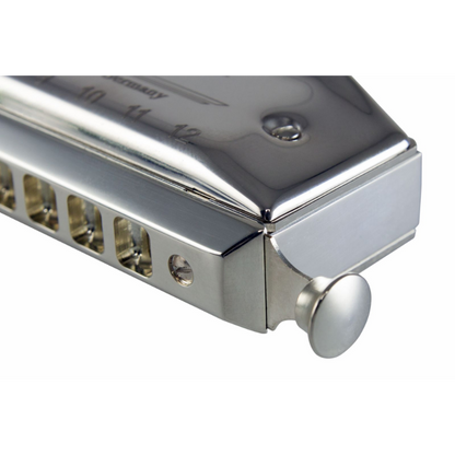 Hohner Silver Concerto Harmonica — view 3