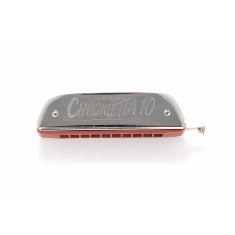 Hohner Chrometta 10 C Color Edition Harmonica — view 4