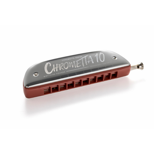 Hohner Chrometta 10 C Color Edition Harmonica