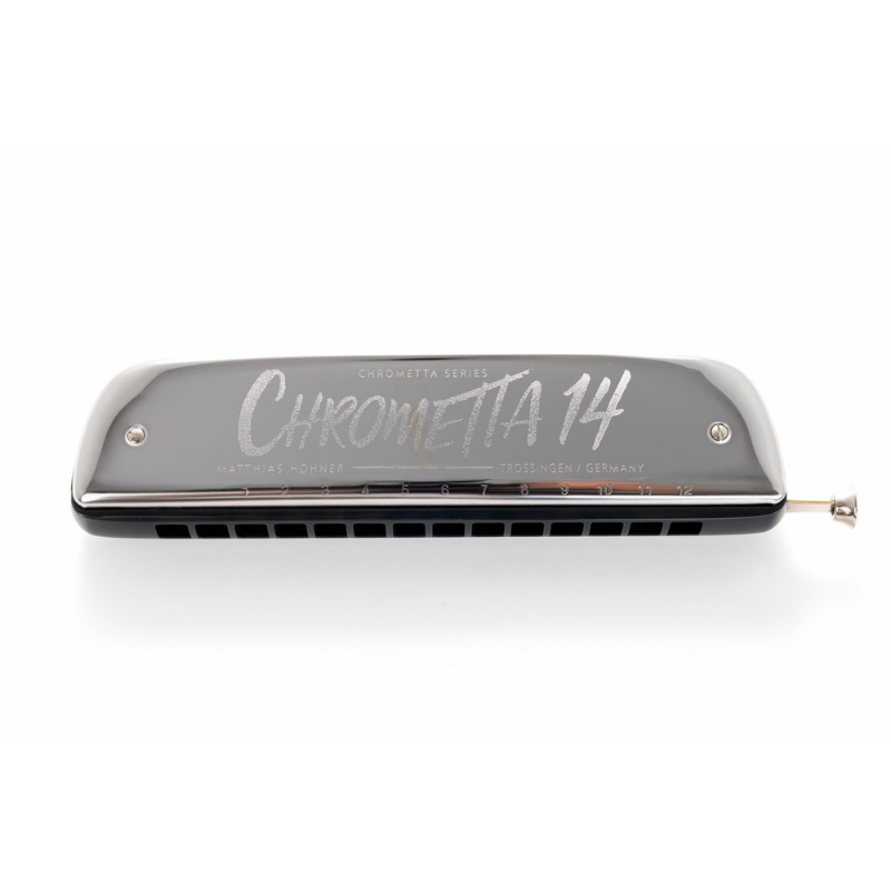 Hohner Chrometta 14 C Color Edition Harmonica — view 4