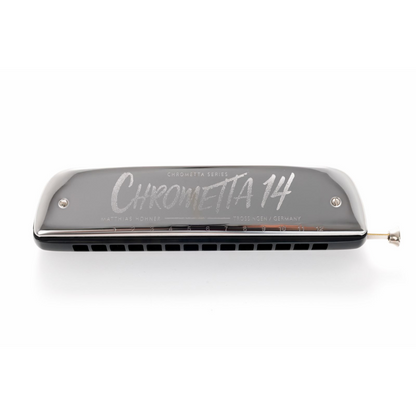 Hohner Chrometta 14 C Color Edition Harmonica — view 4