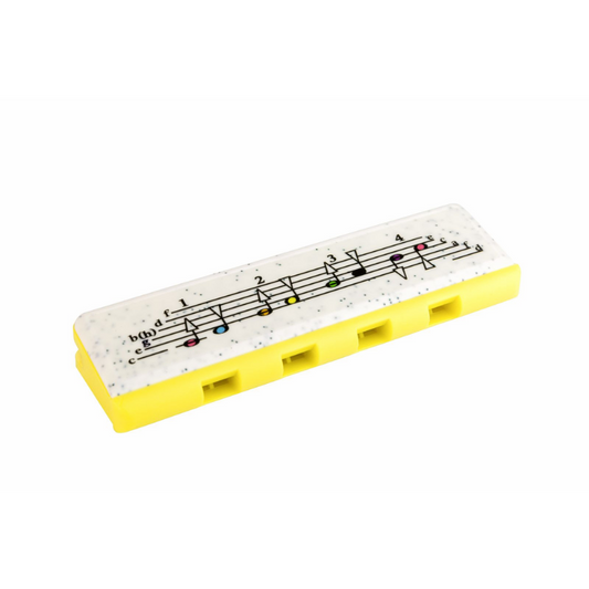 Hohner Speedy Yellow/Green Diatonic Harmonicas for Beginners