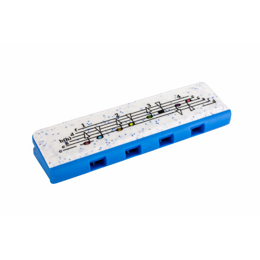 Hohner Speedy Diatonic Beginner Harmonica - Dark Blue/Light Blue