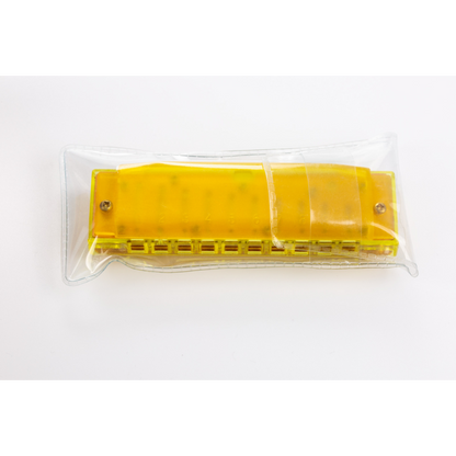 Hohner Translucent Diatonic Harmonica C Yellow — view 4
