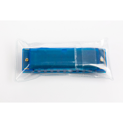 Hohner Translucent Diatonic Harmonica C Blue — view 4