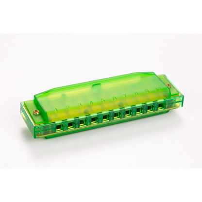 Hohner Translucent Diatonic Harmonica C Green