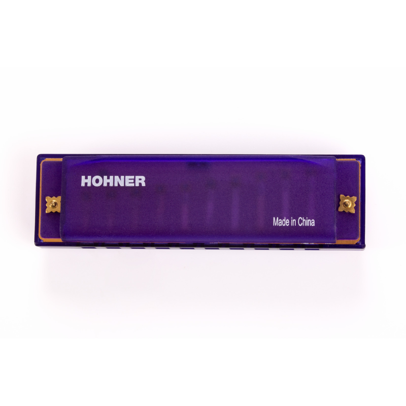 Hohner Translucent Harmonica C - Purple — view 2