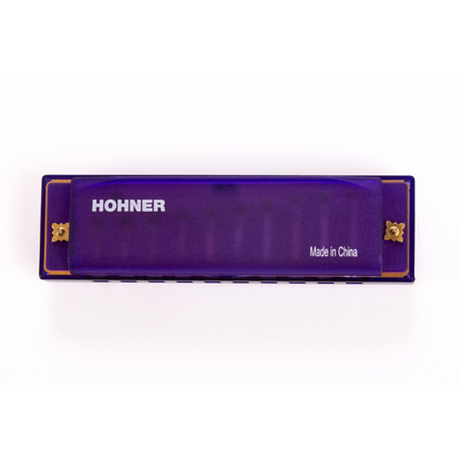Hohner Translucent Harmonica C - Purple — view 2