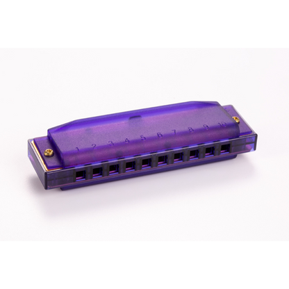 Hohner Translucent Harmonica C - Purple
