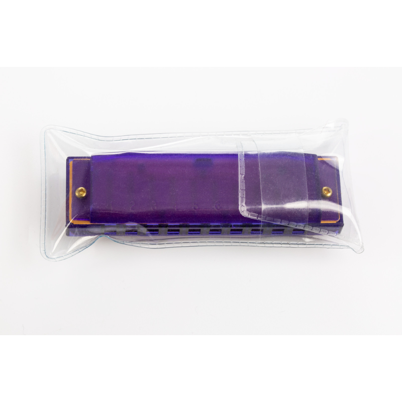 Hohner Translucent Harmonica C - Purple — view 4