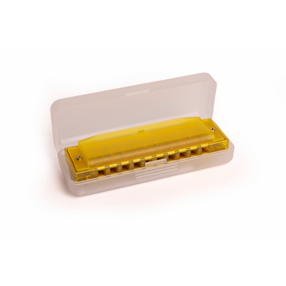 Hohner Translucent Harp C Yellow Hardcase — view 2