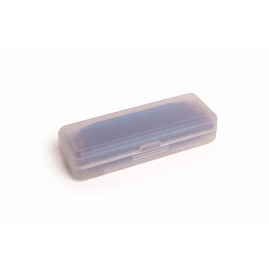 Hohner Translucent Harp C Blue Hardcase