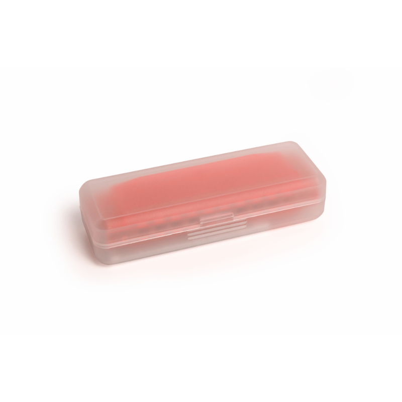 Hohner Translucent Harp C Red Hardcase