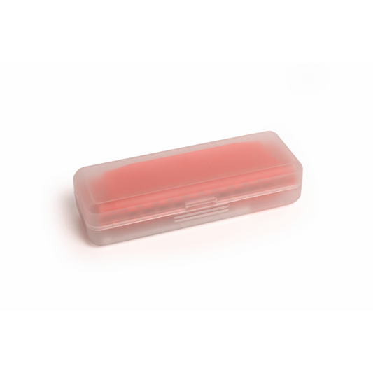 Hohner Translucent Harp C Red Hardcase