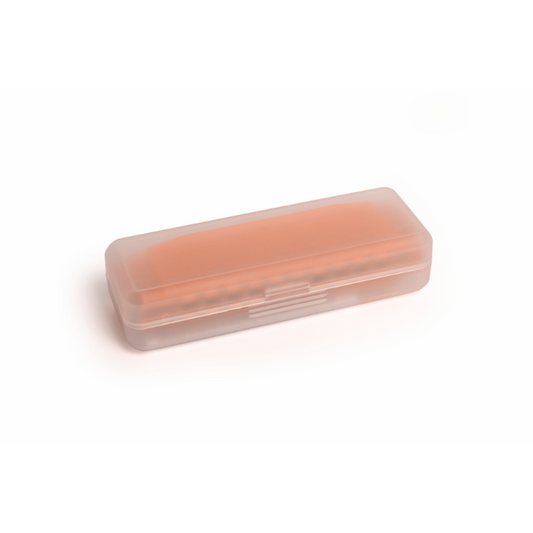Hohner Translucent Harp C with Orange Hardcase