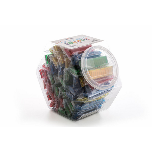 Hohner Translucent Diatonic Harmonica Display - 48 Colorful Pieces