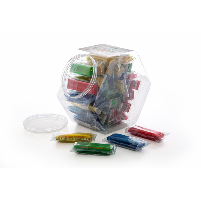 Hohner Translucent Diatonic Harmonica Display - 48 Colorful Pieces — view 4