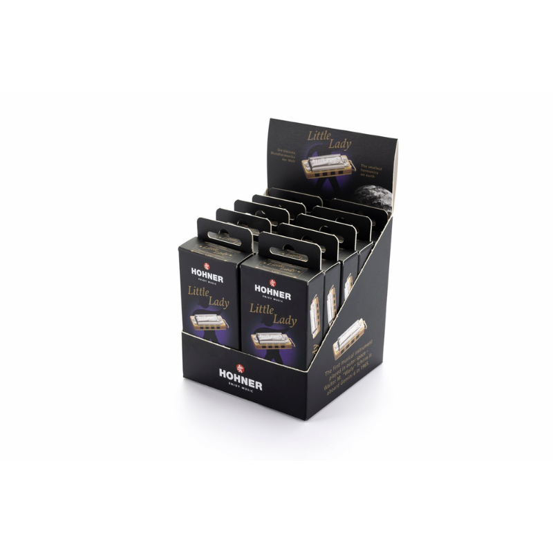 Hohner Little Lady Harmonica 10 Pack in Display Box — view 2