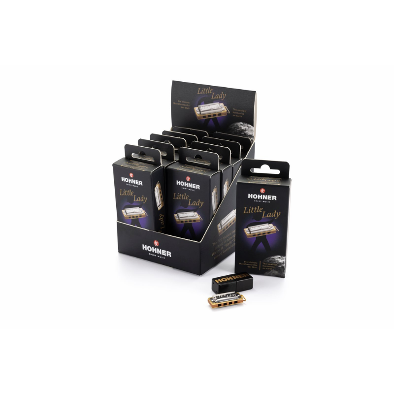 Hohner Little Lady Harmonica 10 Pack in Display Box — view 3