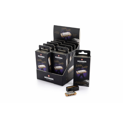 Hohner Little Lady Harmonica 10 Pack in Display Box — view 3