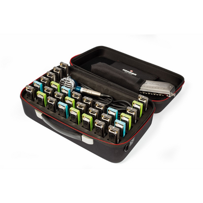 Hohner FlexCase XL Harmonica Case with Foam Inlay and Removable Tool Bag — view 3