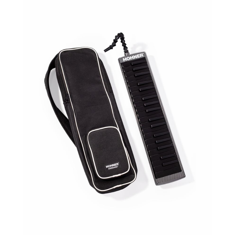 Hohner AirBoard Carbon 37 Portable Air Powered Keyboard Instrument with Travel Bag — view 5