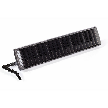 Hohner AirBoard Carbon 37 Portable Air Powered Keyboard Instrument with Travel Bag