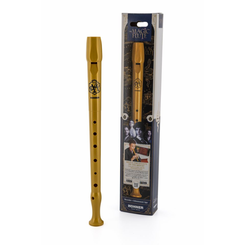Magic Flute C-Soprano 1pt PLS Ger Gold Melody Recorder — view 2