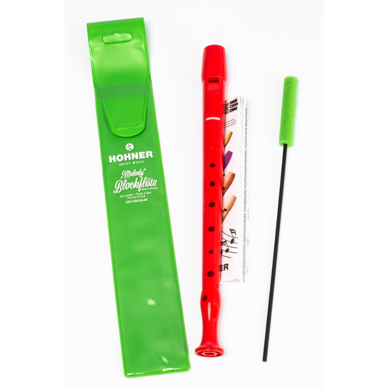 Hohner C-Soprano Melody Recorder Red — view 3