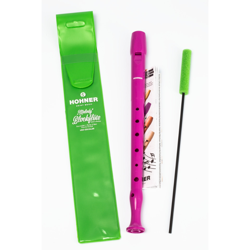 C-Soprano 1 Pt PLS Ger PB Violet Melody Recorder — view 3