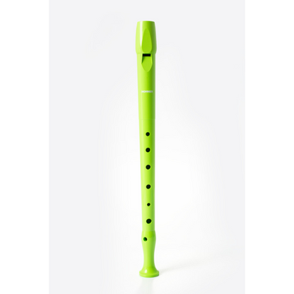 C-Soprano 1 Pt Plastic Green Melody Recorder