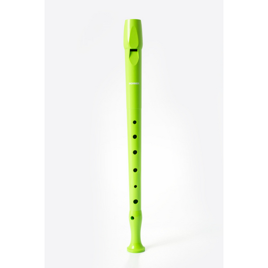 C-Soprano 1 Pt PLS Ger PB L/Green Melody Recorder