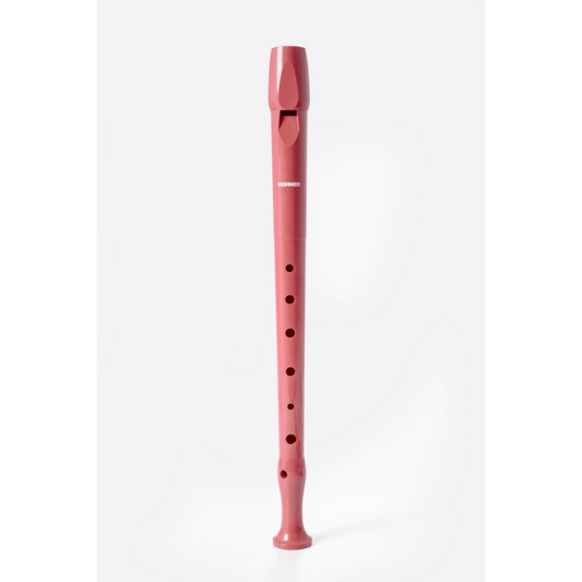 C-Soprano 1 Pt Plastic Ger PB Coral Melody Recorder