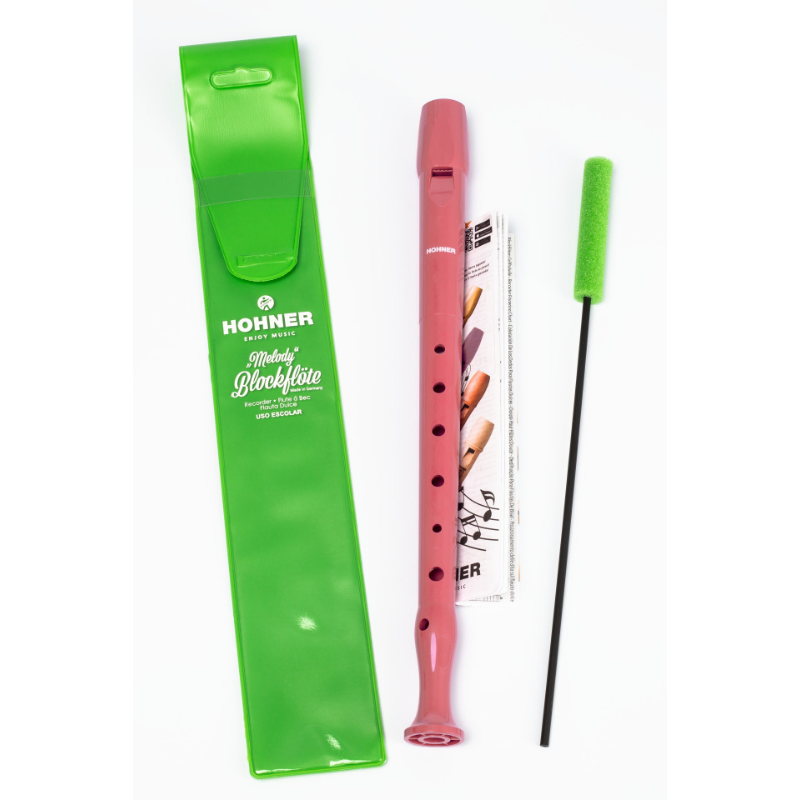 C-Soprano 1 Pt PLS Ger PB Coral Melody Recorder — view 3