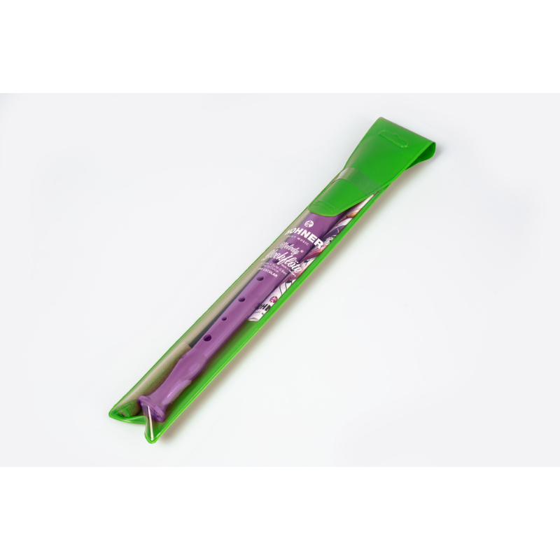 C-Soprano 1 Pt PLS Ger PB Mauve Melody Recorder — view 2