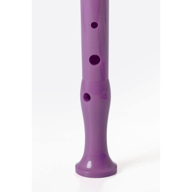 C-Soprano 1 Pt PLS Ger PB Mauve Melody Recorder — view 5