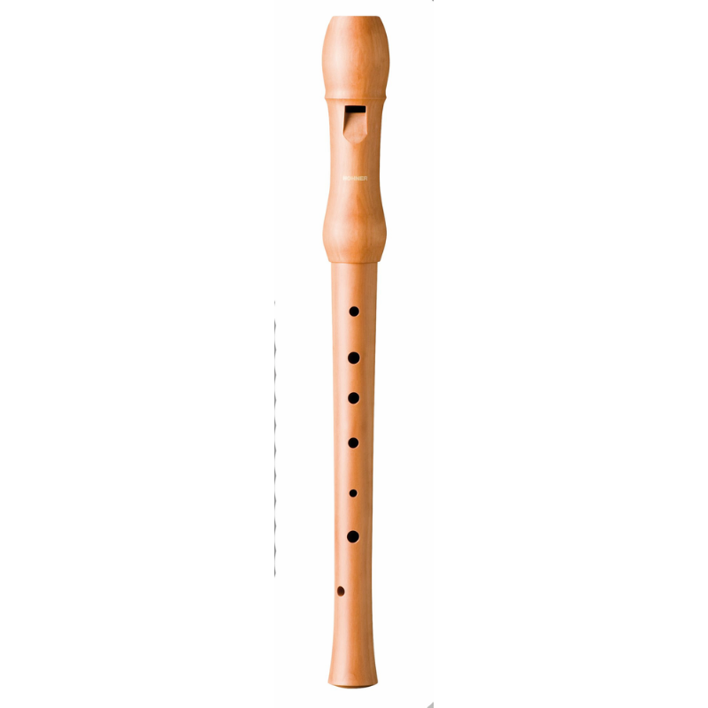 Hohner C Soprano Recorder with Wood 2 Piece Design