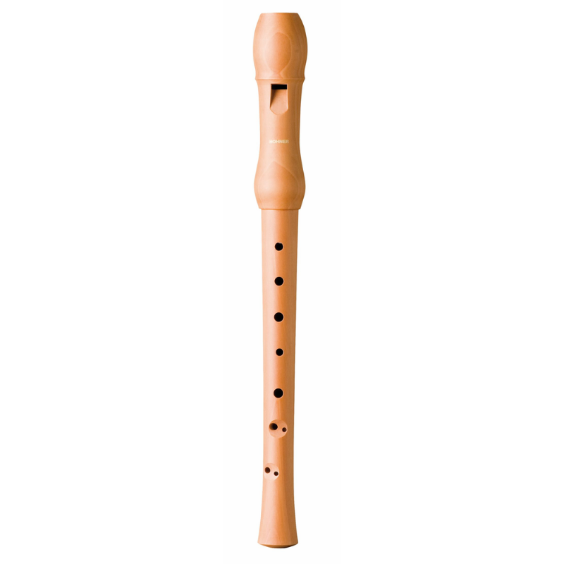 Hohner C Soprano Wood Recorder 2-Part Baroque  RCDR