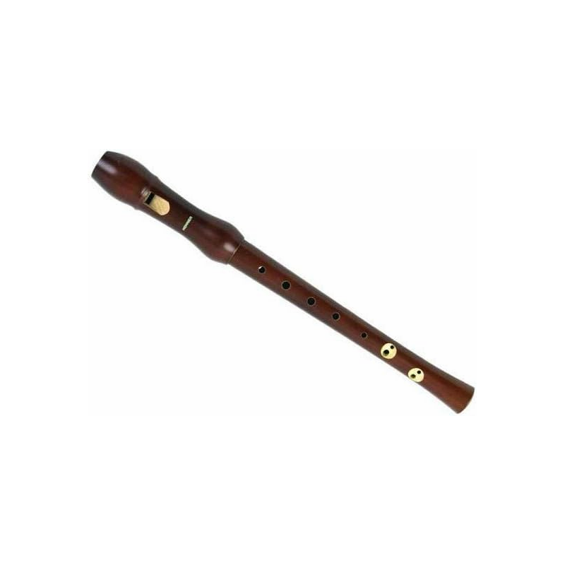 C-Soprano Plastic Wood Lacquer Recorder with 2 Parts and German Fingering