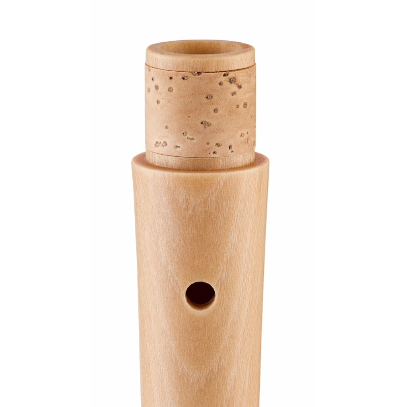 Moeck School Soprano Recorder Maple Baroque Fingering Double Holes — view 3