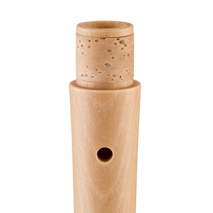 Moeck School Soprano Recorder Maple Baroque Fingering Double Holes — view 3