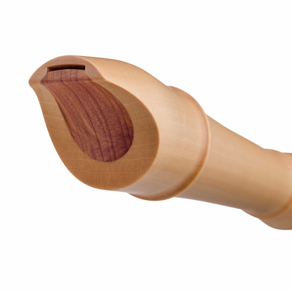 Moeck Rondo Tenor Recorder Maple 3 Parts Double Holes Baroque Fingering — view 2