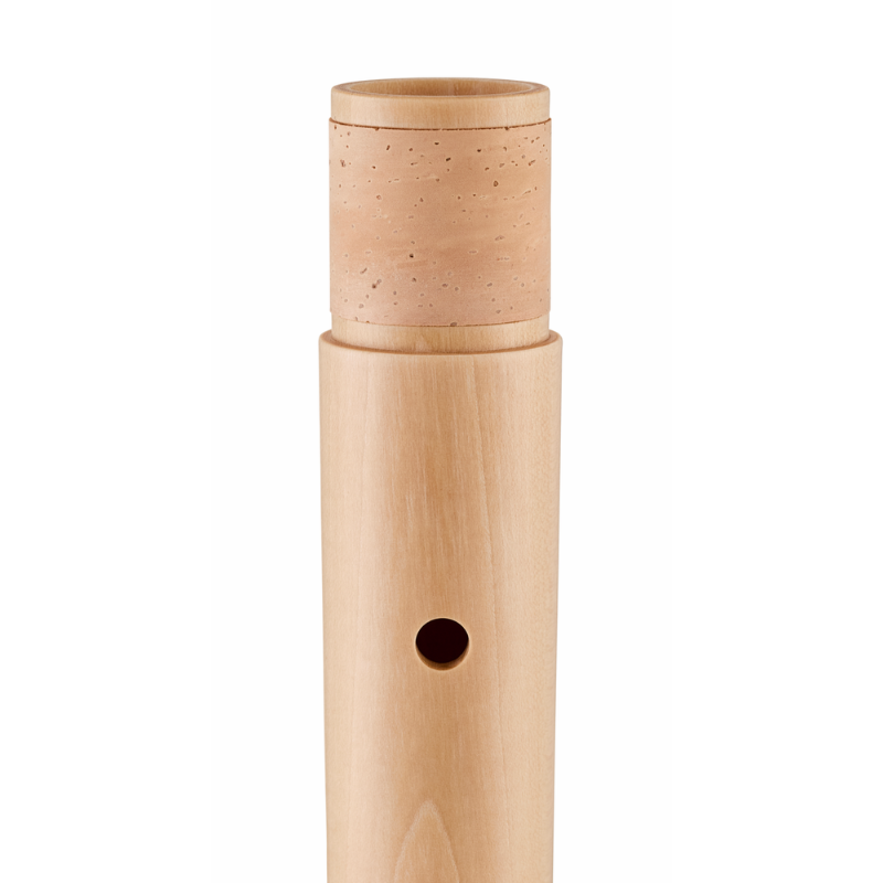 Moeck Rondo Tenor Recorder Maple 3 Parts Double Holes Baroque Fingering — view 3