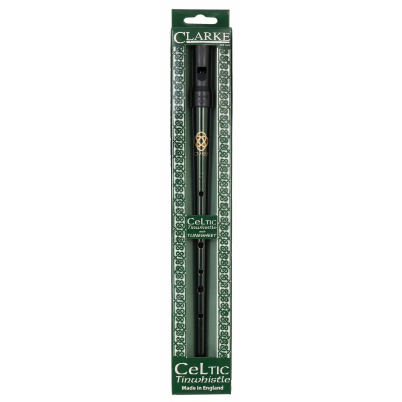 Clarke Celtic Tin Whistle in Key of D — view 2
