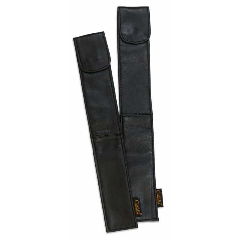 Clarke Leather Pouch for D Whistle with Magnetic Closure and Accessory Ring