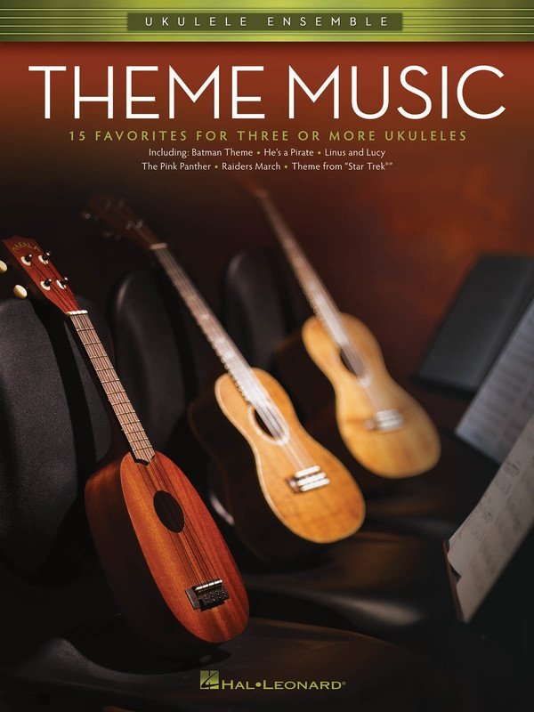 Theme Music — Ukulele Ensemble, Early Intermediate (Hal Leonard)