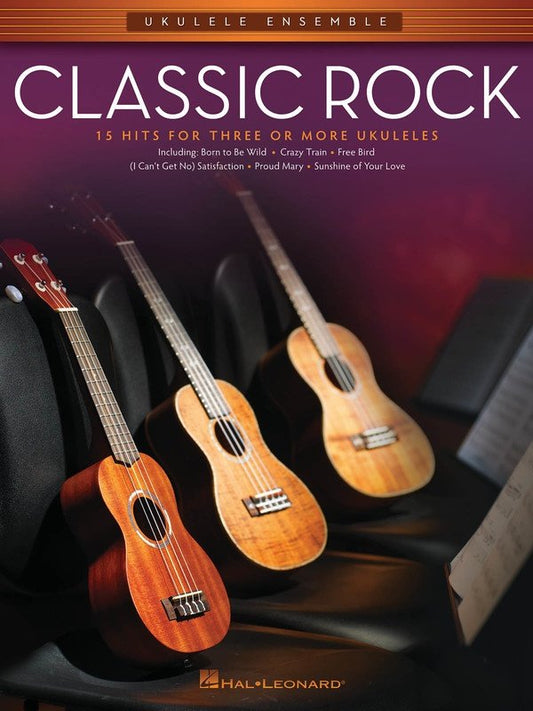 Classic Rock — Ukulele Ensemble, Mid Intermediate (Hal Leonard)