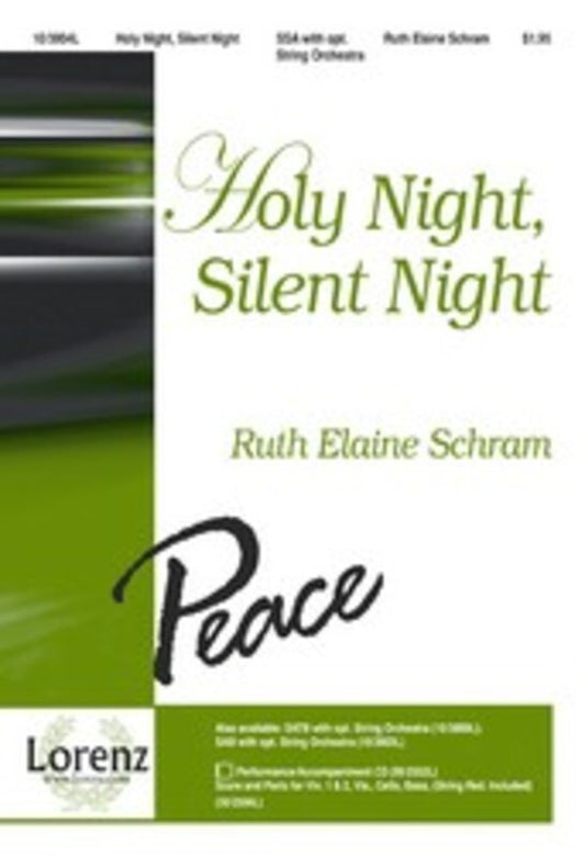 Holy Night Silent Night SSA Piano